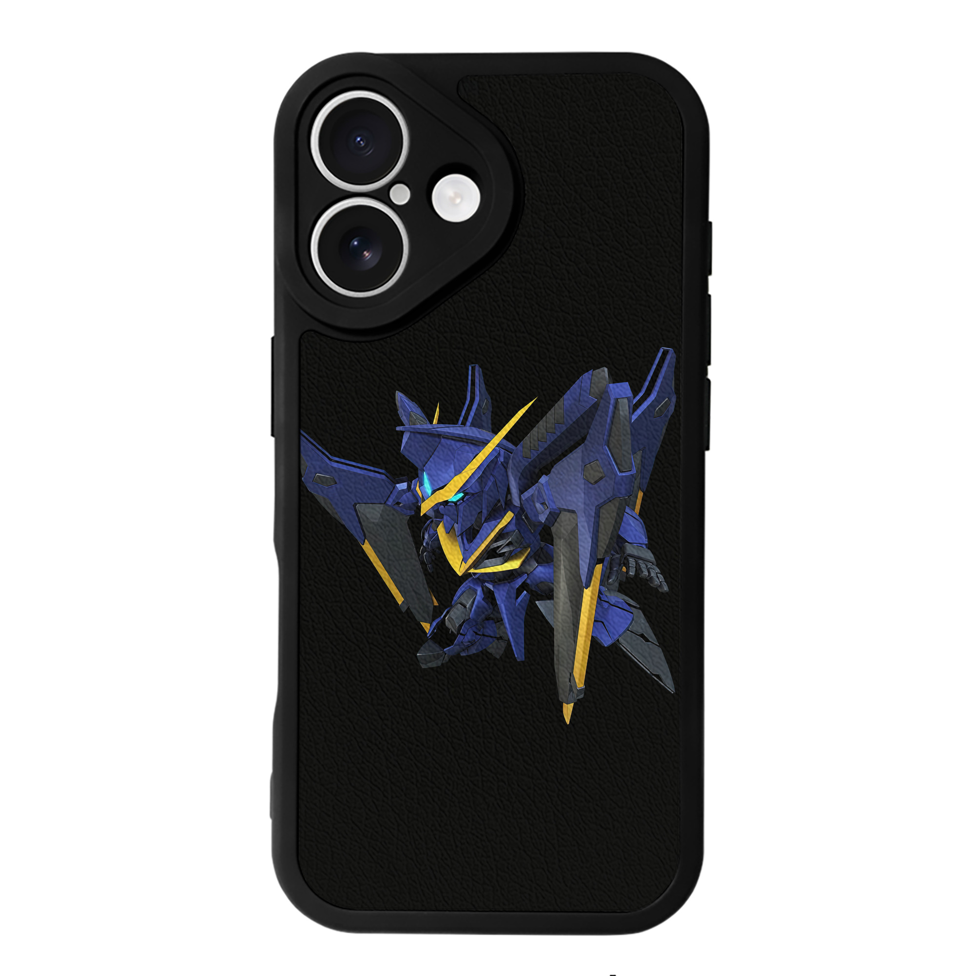 （画像用） 機動戦士ガンダム Mobile Suit Gundam 【iPhone 16シリーズ対応】シリコンスマホケース（レザー調） 材質：シリコン